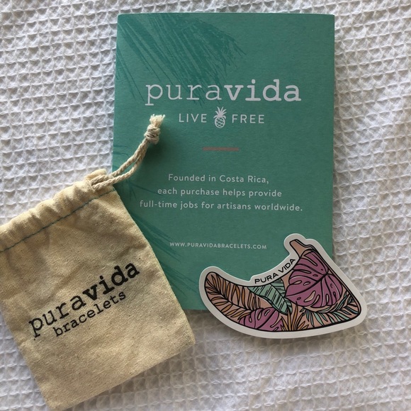 Pura Vida Silver Malibu Bracelet Sand - Picture 4 of 4